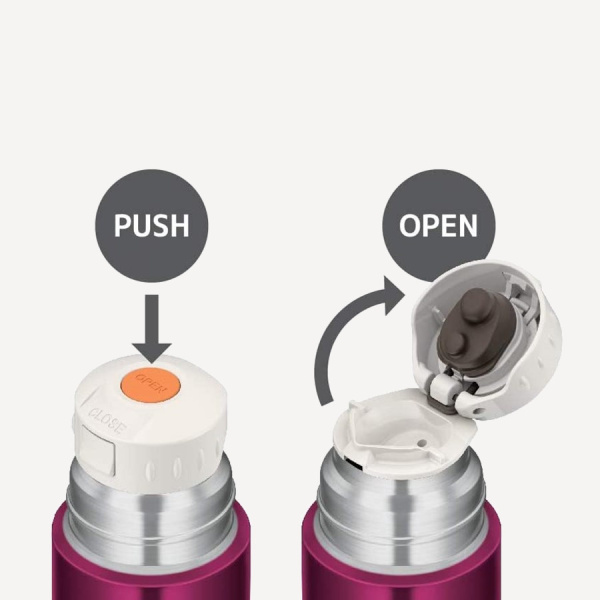 Термос THERMOS FFM-351 BGD (Bordo) +12h/-12h 0,35л (бордовый)